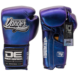 Boxing Pro Gloves Velcro Danger Mx Blue
