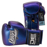 Boxing Pro Gloves Velcro Danger Mx Blue