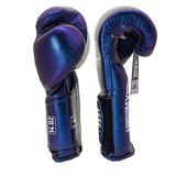 Boxing Pro Gloves Velcro Danger Mx Blue