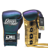 Boxing Pro Gloves Laces Danger Mx Blue