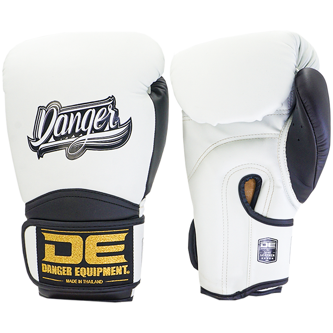 Boxing Gloves Rocket Microfiber White – Danger Equipment