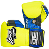 Boxing Pro Gloves Velcro Danger Mx Neon