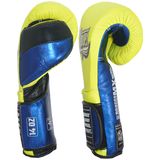 Boxing Pro Gloves Velcro Danger Mx Neon