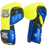 Boxing Pro Gloves Velcro Danger Mx Neon
