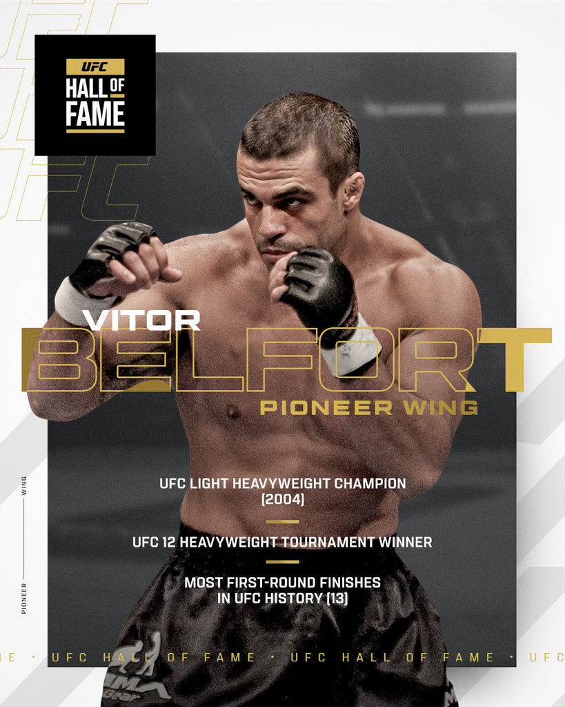 Welcome to the UFC Hall of Fame, Vitor "The Phenom" Belfort!
