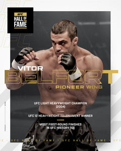 Welcome to the UFC Hall of Fame, Vitor "The Phenom" Belfort!