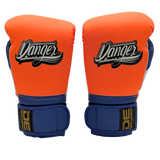 Boxing Gloves Danger Mexican Microfiber Orange Blue