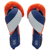 Boxing Gloves Danger Mexican Microfiber Orange Blue