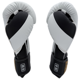 Boxing Gloves Danger Mexican Microfiber White Black