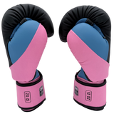 Boxing Gloves Danger EVO 3 Microfiber Black Pink Blue