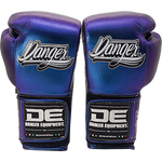 Boxing Pro Gloves Velcro Danger Mx Blue