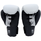 Boxing Gloves Danger EVO 3 Microfiber White Black Silver