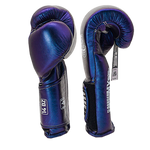 Boxing Pro Gloves Velcro Danger Mx Blue