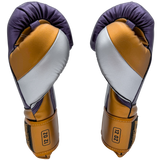 Boxing Gloves Danger Mexican Microfiber Purple Gold