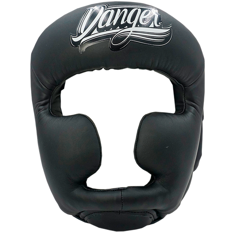 Head Guard Danger Pro Semi Leather Black