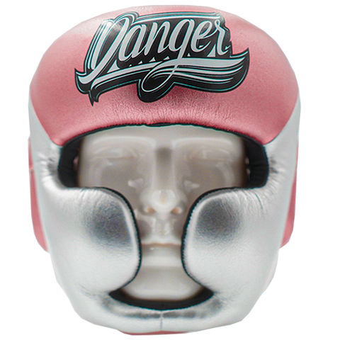 Head Guard Danger Pro Semi Leather Pink