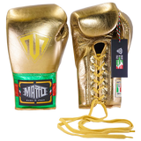 Boxing Gloves Laces Matto 24k Gold Edition