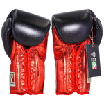 Boxing Gloves Laces Matto Gucci Style Black Red