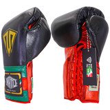 Boxing Gloves Laces Matto Gucci Style Black Red