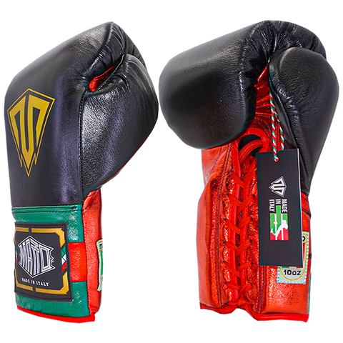 Boxing Gloves Laces Matto Gucci Style Black Red