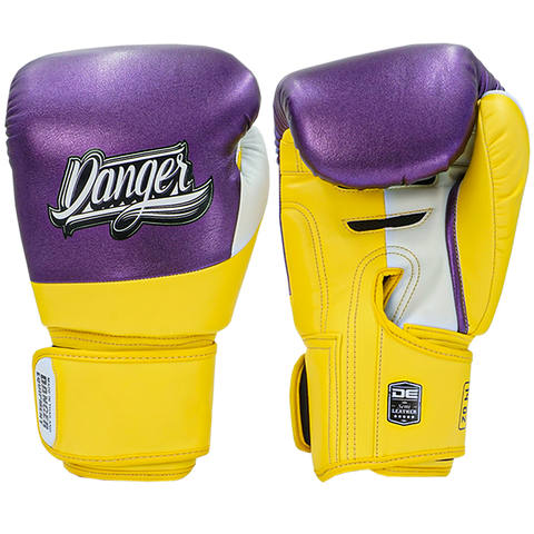 Boxing Gloves Danger EVO Microfiber Lakers