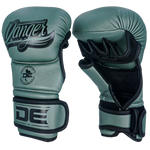 MMA Gloves Danger Sparring Semi Leather Army Green