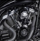 🔥 HARLEY-DAVIDSON SKULL HIGH-FLOW AIR CLEANER – CUSTOM BLACK & CHROME