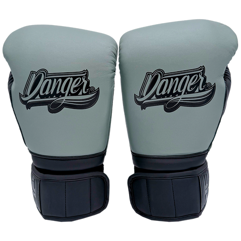 Boxing Gloves Danger Mexican Microfiber Army Green Black