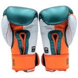 Boxing Gloves Danger Mexican Microfiber Viridian Orange