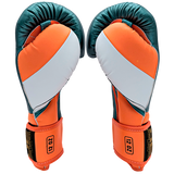 Boxing Gloves Danger Mexican Microfiber Viridian Orange