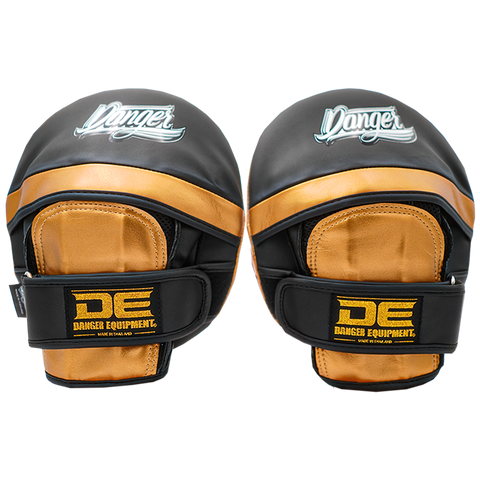 Focus Mitts Danger Woofer Semi Leather Black/Gold