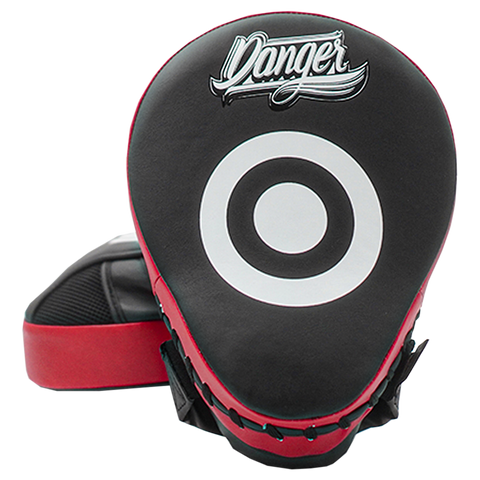 Focus Mitts Danger Semi Leather Standard Black/Red