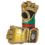 MMA Gloves Matto 24k Gold Edition