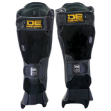 Shin Guards Danger Supermax Semi Leather Black