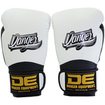 Boxing Gloves Rocket Semi Leather White