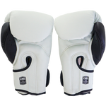 Boxing Gloves Rocket Semi Leather White