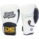 Boxing Gloves Rocket Semi Leather White