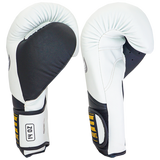 Boxing Gloves Rocket Semi Leather White