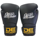 Boxing Gloves Danger Rocket Semi Leather Color Black