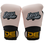 Boxing Gloves Danger Rocket Semi Leather Light Pink