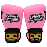 Boxing Gloves Danger Rocket Microfiber Pink Black