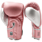 Boxing Gloves Danger Rocket Semi Leather Metalic Pink