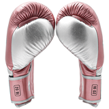 Boxing Gloves Danger Rocket Semi Leather Metalic Pink