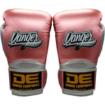 Boxing Gloves Danger Rocket Semi Leather Metalic Pink