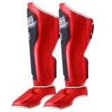 Shin Guards Danger EVO 3 Semi Leather Red Cobra