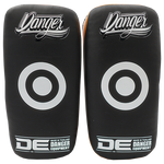 Kick Thai Pads Danger Pro Semi Leather Black/Gold