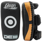 Kick Thai Pads Danger Pro Semi Leather Black/Gold