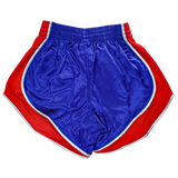 Muaythai Shorts Danger Black Blue/Red