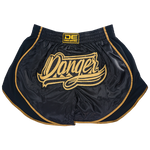 Muaythai Shorts Danger Black/Gold