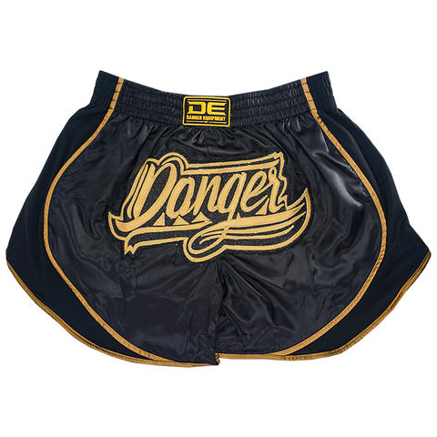 Muaythai Shorts Danger Black/Gold